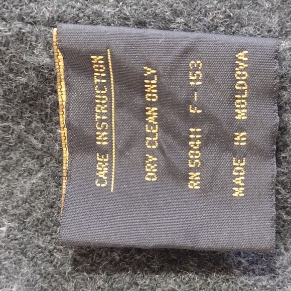 Fleet Street Vintage Olive Khaki Wool Blend Hooded Belted Trench Coat Size 4p - Picture 13 of 16